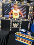 Custom Wwe Hogan Entrance Banner & Hulkamania Table Set Combo!!. Fixed Price $79.99.
