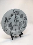 Disney Sketch Book "goofy" Large Dinner Plate - 10.5 Nwt. Fixed Price $10.49.