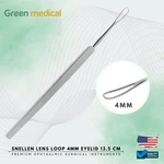 Snellen Eye Lens Loop 4MM Premium Lid Ophthalmic Surgical Instruments. Fixed Price $18.50.