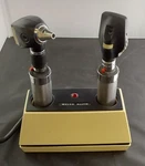 Welch Allyn 3.5V 71110 Desk Charger W/ 11720 Ophthalmoscope 25020 Otoscope. Fixed Price $250.00.