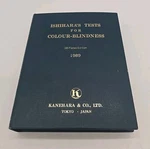 Ishihara's Tests For Colour Blindness 38 Plates Edition 1989 Kanehara & Japan. Fixed Price $39.99.