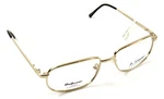 Hilco Onguard Safety Glasses Frames Og 070P Gold W/side Shields, 54-16-140, Nos. Fixed Price $37.99.