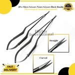 Scissors Neuro Black Handle Microsurgical Instruments. Fixed Price $140.00.