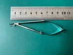 Storz E-3232 Katzin Curved Corneal Transplant Scissors Left. Fixed Price $65.00.
