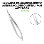 Barraquer Micro Needle Holder Curved Locking Surgical Ophthalmic Eye Instruments. Fixed Price $31.65.