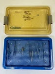 6 Piece Storz Katena Trabeculectomy Instrument Set Extras W/ Sterilization Case. Fixed Price $725.00.