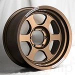 (single) Volk Racing TE37XT M-spec 17X8.5 -10 6X139.7 Bronze Wheel. Fixed Price $980.00.