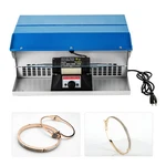 Benchtop Polishing Buffing Machine Jewelry Polisher Dust Collector W/ Light 500W. Fixed Price $180.06.