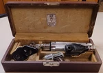 Vtg Welch Allyn Diagnostic Optic Ophthalmoscope Set In Wood Box. Fixed Price $39.95.