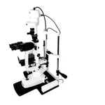 2 Step Manual Non Portable Slit Lamp Haag Streit Type In Metal Plate Base. Fixed Price $617.90.