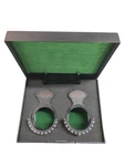 Set Of Trial Optical Piece Frame Clip Holds 1/2" Lenses With Case. Fixed Price $39.99.
