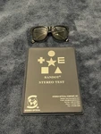 Randot Stereo Test Booklet With Glasses. Fixed Price $150.00.