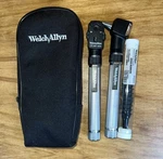 Welch Allyn 2.5V Pocketscope Set - Otoscope Ophthalmoscope W/ Case. Fixed Price $239.87.