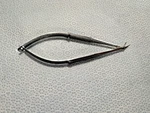 Storz E3305X Castroviejo Corneal Section Scissors 14MM Left Angled 3-7/8" Length. Fixed Price $110.00.