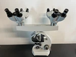 Zeiss Four-station Binocular Teaching Microscope. Fixed Price $996.00.