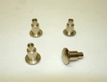 4 Shoulder Rivets For American Flyer Link Coupler Hoppers (PA11305). Fixed Price $7.99.