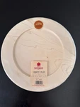 Sealed Vintage Basswood Round Country Plate 9 5/8 Walnut Hollow 3525 Unfinished. Fixed Price $23.74.