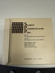 Standard Pseudoisochromatic Plates (part 1 2). Fixed Price $190.00.
