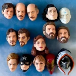 Marvel Legends Captain America Thor Hulk Spider-man Peter Parker Hood Head Upick. Fixed Price $9.95.