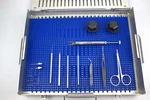 Cataract Surgical Instruments W/tray. Fixed Price $900.00.