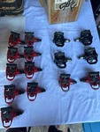 Bulk Clipless Bike Pedals X15 Lot Spd Compatible Mixed Condition Par. Fixed Price $85.00.