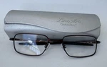 Randolph Hudson Brown Eyeglasses Frame Lenses 51-21-135 + Case. Fixed Price $25.90.