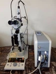 Nidek GYC-2000 Green 532 Laser With Zeiss 30-SL Slitlamp +/- Lio. Fixed Price $12420.00.