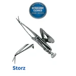 Storz E3366 Barraquer Iris Scissors, Blunt/blunt 2.1" - Ultrasonic Cleaned. Fixed Price $33.29.