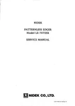 Santinelli Nidek Le 7070 Technical Service Manual. Fixed Price $150.00.