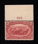 Excellent Genuine Scott #286 F-vf Mint Og Nh Trans-miss Expo Wide Top Plate #645. Fixed Price $46.20.