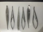 6 Pcs Karl Storz E3848 Castroviejo Needle Holder 11MM Curved Medium Locking. Fixed Price $166.99.