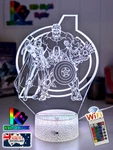 Avengers Hulk Thor Captain America Spiderman 3D Led Night Light 16 Colour Lamp. Fixed Price $35.83.