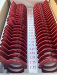 Marco Ophthalmic Trial (46 Piece Set) (-)cyl Lenses. Fixed Price $45.00.