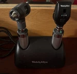 Welch Allyn 7114X Desk Charger 71670 Handles 23810 Otoscope 11720 Ophthalmoscope. Fixed Price $599.99.