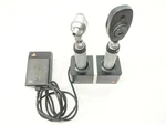 Heine Set Otoscope Ophthalmoscope Rechargeable Handle Charger NT300. Fixed Price $699.00.