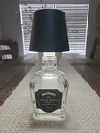 Jack Daniels Single Barrel Select Repurposed Bottle Rechargable Led Lamp. Fixed Price $34.95.