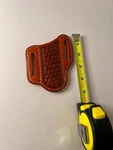 John Pace Texas Hunter Leather Folding Pocket Knife Pancake Style Sheath 4. Fixed Price $20.00.