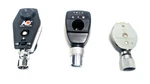 Optometry - Ophthalmoscope Heads Welch Allyn, American Optical, Bausch & Lomb. Fixed Price $85.00.