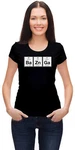 Bsw Women's Bazinga Periodic Table Big Bang Theory Sheldon Cooper Shirt. Fixed Price $14.99.
