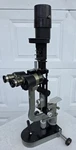 Rare! Haag Streit Slit Lamp Olive Green! Made In Switzerland! Nice! -for Parts. Fixed Price $234.99.
