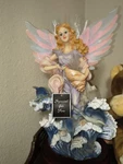 Ray Chia Collection Fiber Optic Lamp Beautiful Angel For Decoration Home. Fixed Price $30.00.
