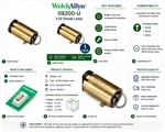Welch Allyn Hillrom 3.5V Replacement Lamp For 08200-U Pack Of 1 New. Fixed Price $55.00.
