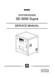 Santinelli Nidek SE-9090 Supra Technical Service Manual. Fixed Price $150.00.