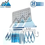 Eye Cataract Titanium Set 21 Pcs Ophthalmic Surgical Instruments With Box. Fixed Price $134.84.