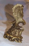 Eagle Antique Solid Brass Gold Lustre Vintage Bird Americana 1776 2026 Usa. Fixed Price $21.53.
