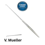 V Mueller NL9710-005 Mcculloch Angled Manipulation Hook, 5MM Tip, 9-3/8". Fixed Price $54.99.