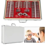 266PCS Optical Optometry Trial Lens Set Metal Rim Aluminum Case Box. Fixed Price $189.88.