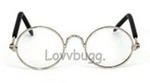New Silver Wire Frame Glasses For American Girl 18" Doll Molly Freeship Add-ons!. Fixed Price $8.99.
