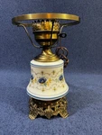 Vintage Quoizel Abigail Adams Hurricane Lamp Base Only - Working. Fixed Price $47.77.