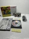 Canon Powershot A20 Compact Digital Camera 2.1MP W/software Manuals Cables Mint. Fixed Price $37.46.